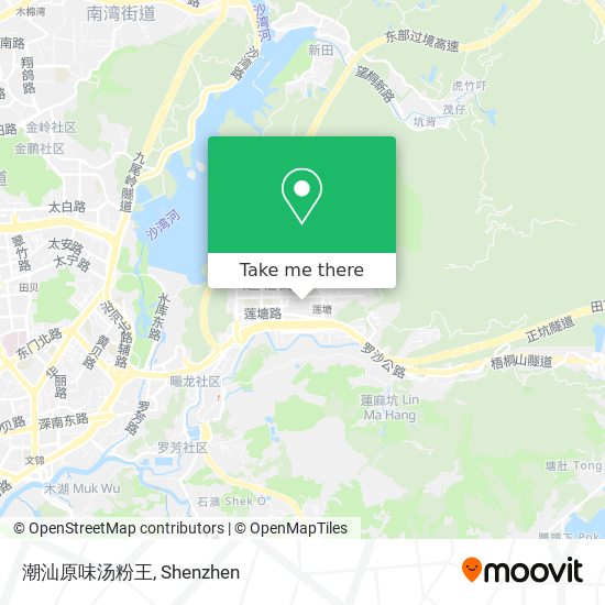潮汕原味汤粉王 map