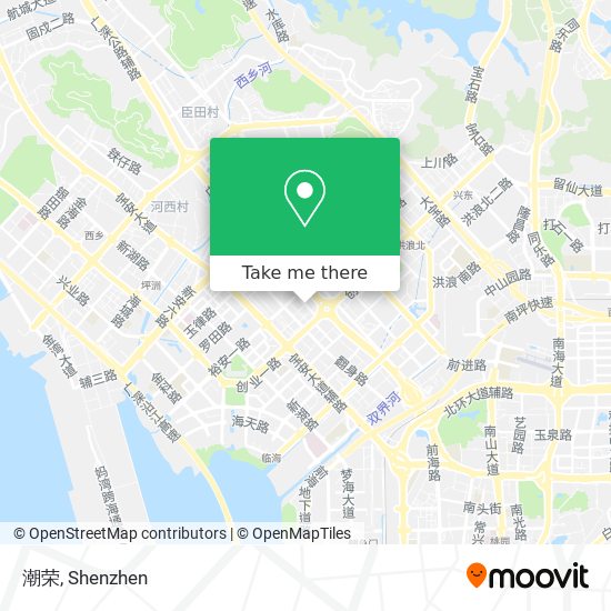 潮荣 map