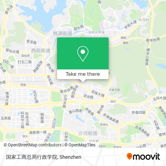 国家工商总局行政学院 map
