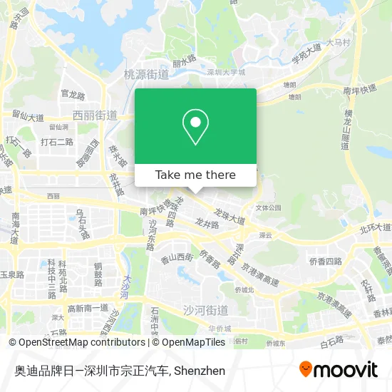 奥迪品牌日—深圳市宗正汽车 map