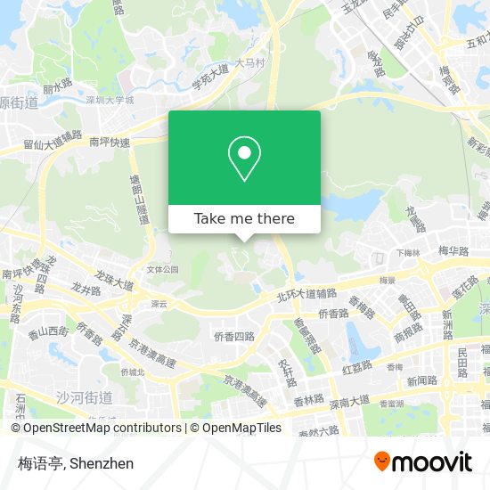 梅语亭 map