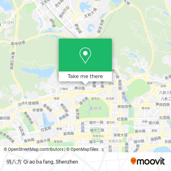 俏八方 Qi ao ba fang map