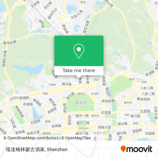 嘎達梅林蒙古酒家 map