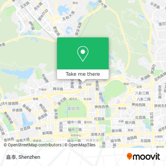 鑫泰 map