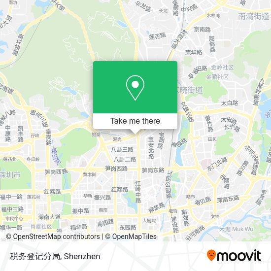 税务登记分局 map