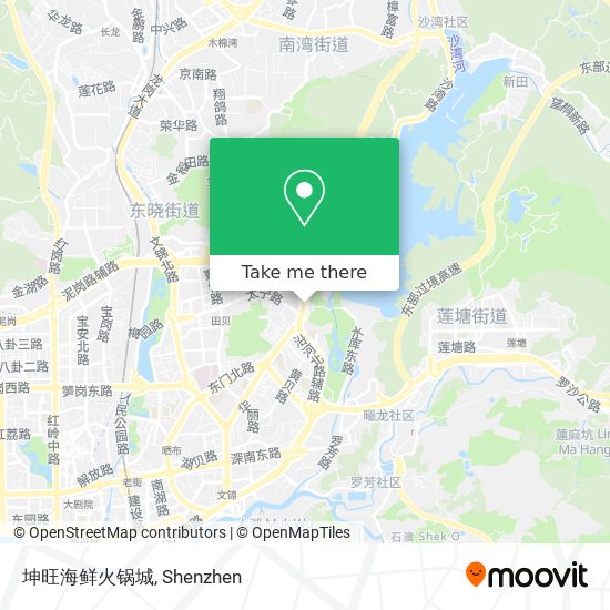 坤旺海鲜火锅城 map