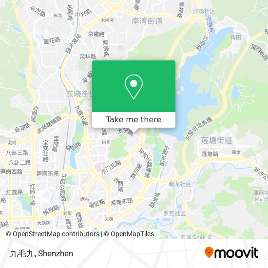 九毛九 map