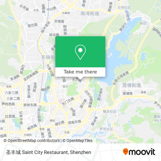圣丰城 Saint City Restaurant map