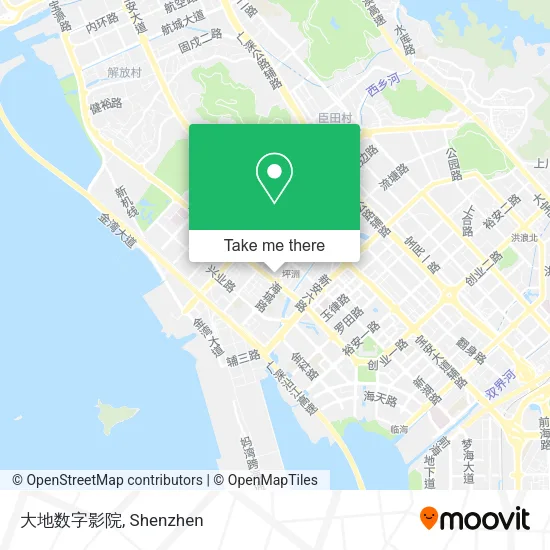 大地数字影院 map