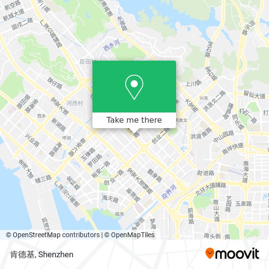 肯德基 map