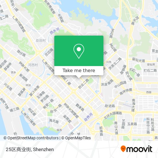 25区商业街 map