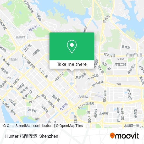 Hunter 精酿啤酒 map