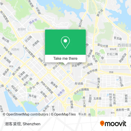 潮客菜馆 map