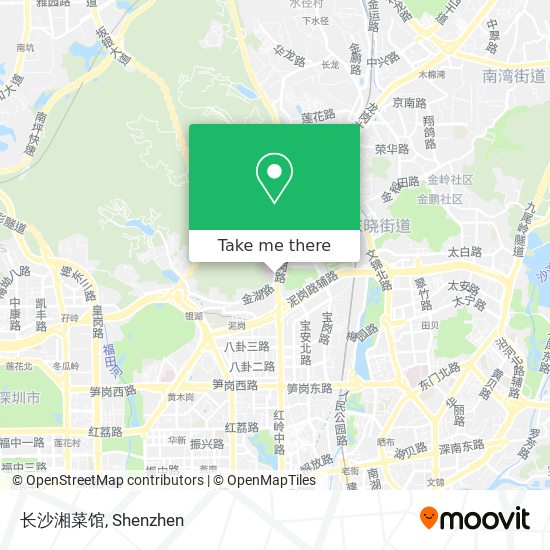 长沙湘菜馆 map