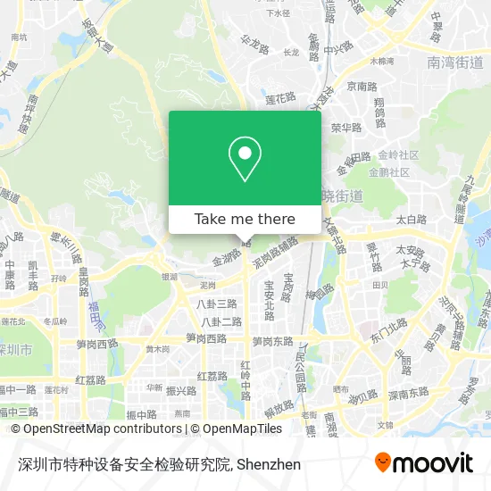深圳市特种设备安全检验研究院 map