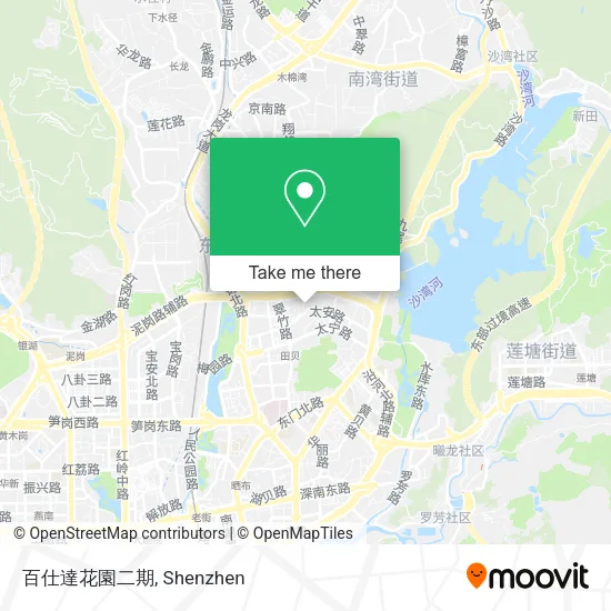 百仕達花園二期 map