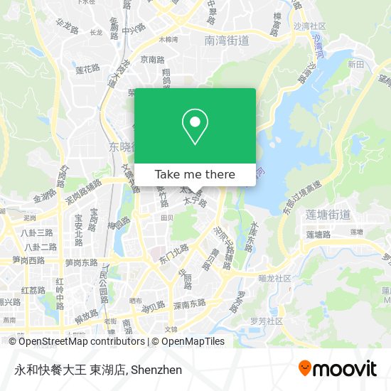 永和快餐大王 東湖店 map