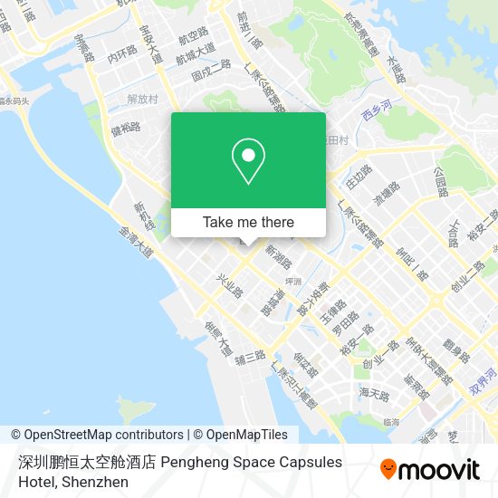 深圳鹏恒太空舱酒店 Pengheng Space Capsules Hotel map