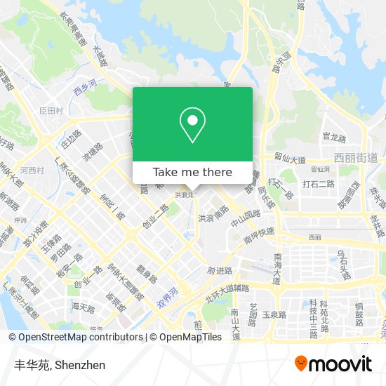 丰华苑 map