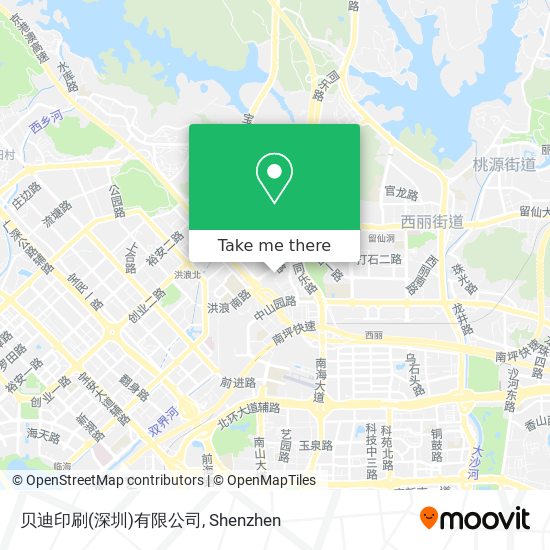 贝迪印刷(深圳)有限公司 map