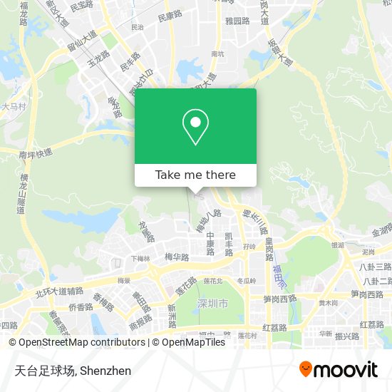 天台足球场 map