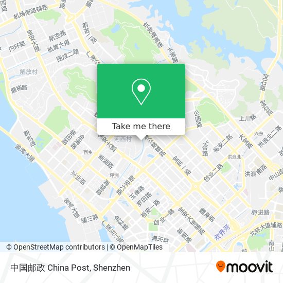 中国邮政 China Post map
