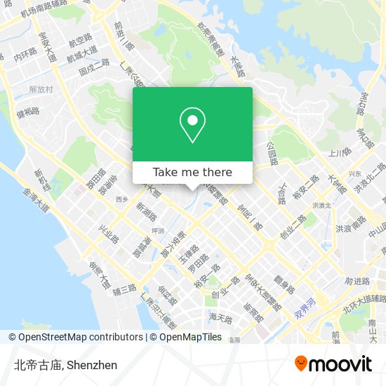 北帝古庙 map