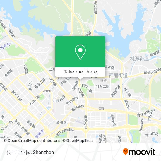 长丰工业园 map