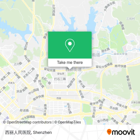 西丽人民医院 map