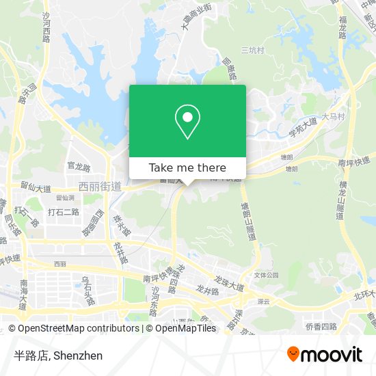 半路店 map