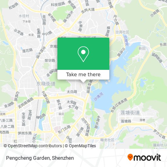 Pengcheng Garden map