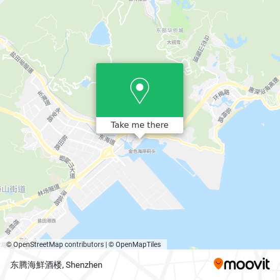 东腾海鮮酒楼 map