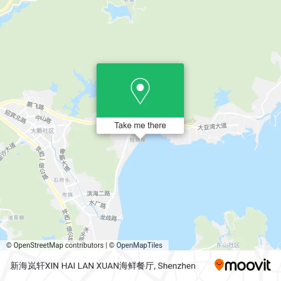 新海岚轩XIN HAI LAN XUAN海鲜餐厅 map