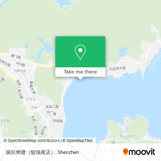 疯狂烤翅（较场尾店） map