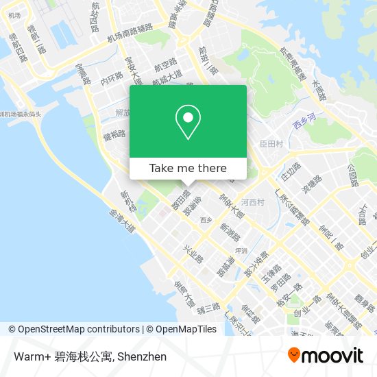 Warm+ 碧海栈公寓 map