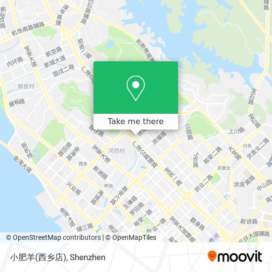 小肥羊(西乡店) map