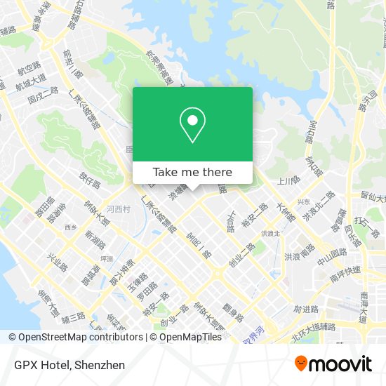 GPX Hotel map