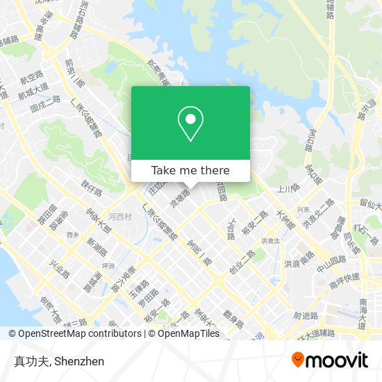 真功夫 map