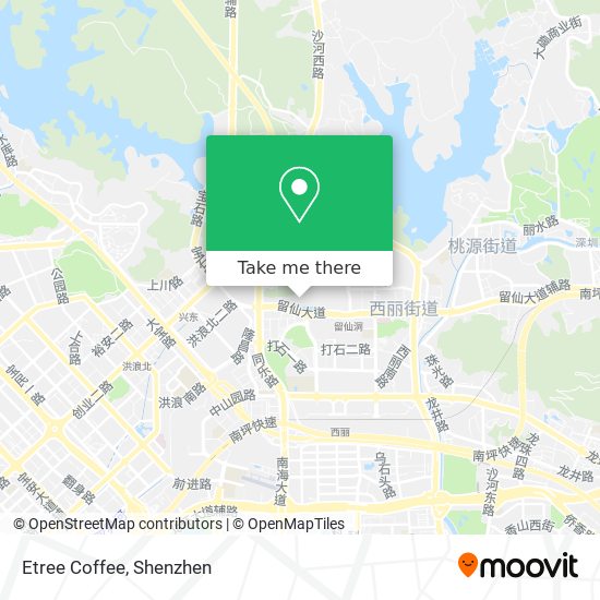 Etree Coffee map