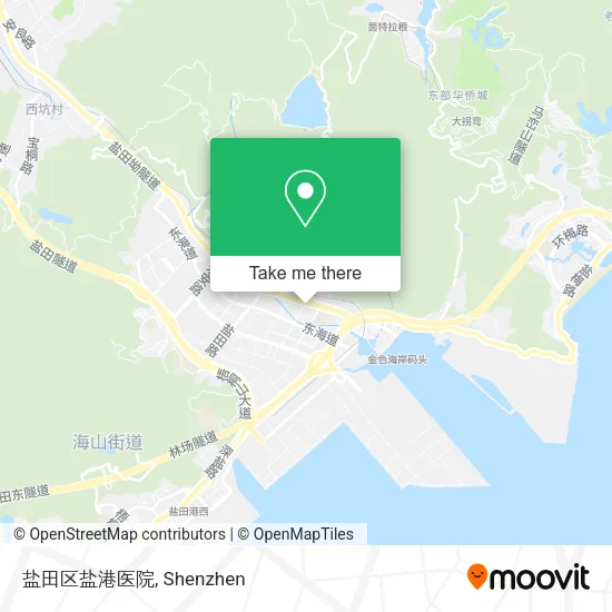 盐田区盐港医院 map
