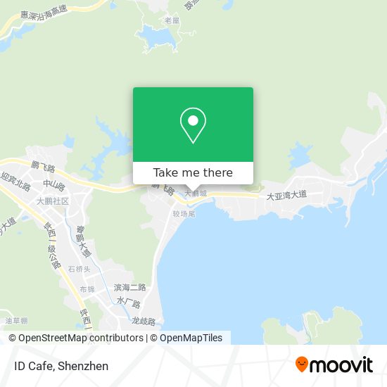 ID Cafe map