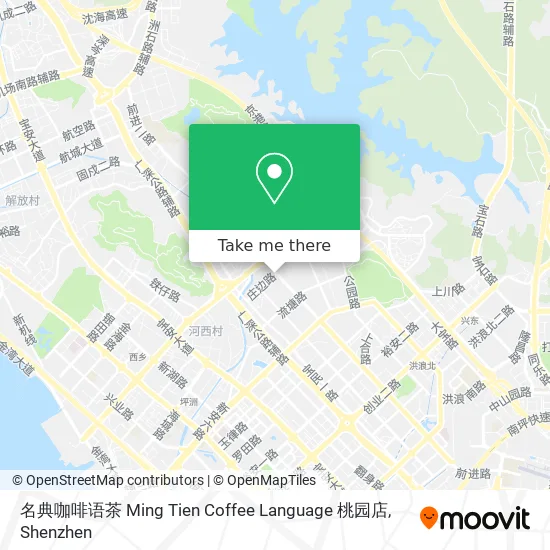 名典咖啡语茶 Ming Tien Coffee Language 桃园店 map