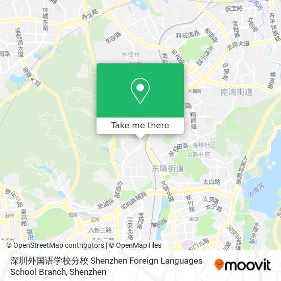 深圳外国语学校分校 Shenzhen Foreign Languages School Branch map