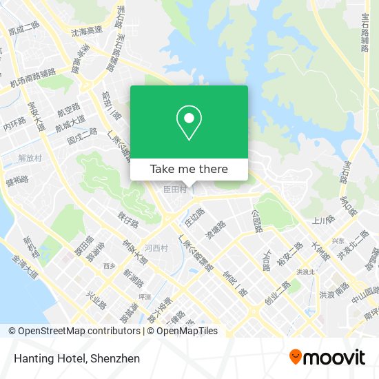 Hanting Hotel map