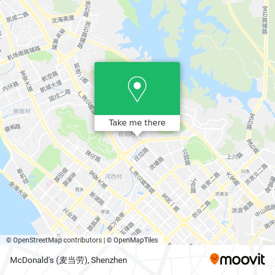 McDonald's (麦当劳) map