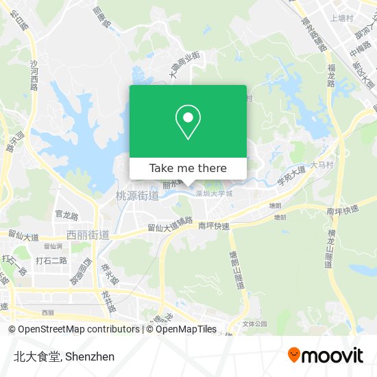 北大食堂 map