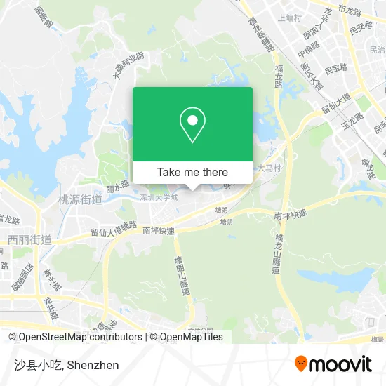 沙县小吃 map