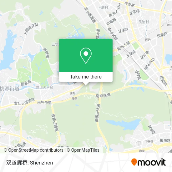 双道廊桥 map
