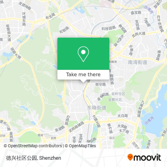德兴社区公园 map