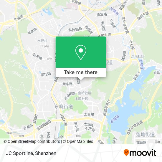 JC Sportline map